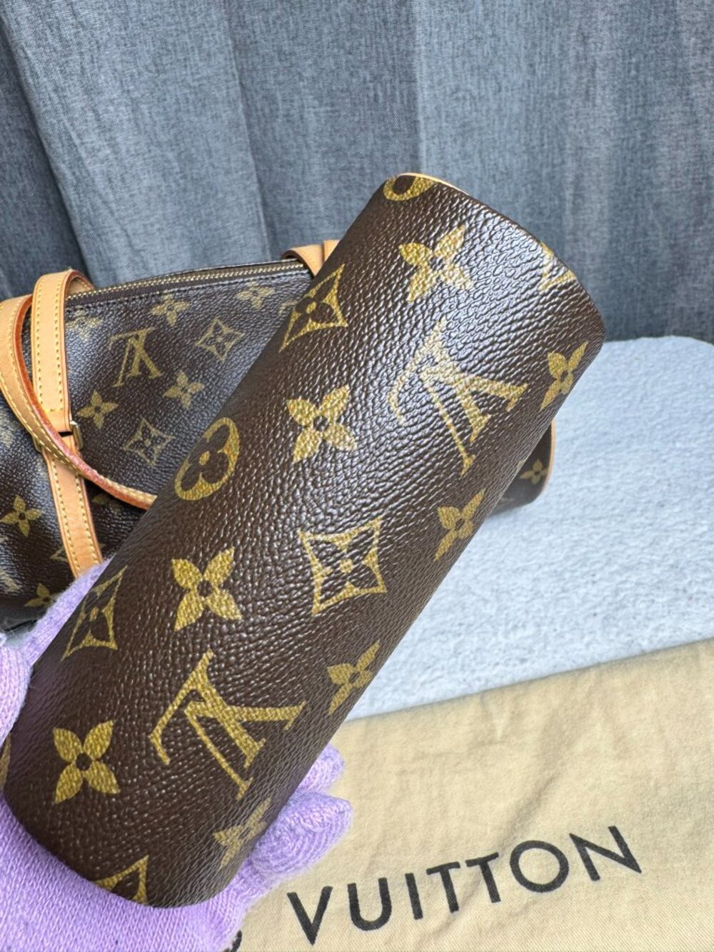 LOUIS VUITTON Authentic Papillon 30 in Monogram canvas For Mommy and daughter - Picture 10 of 16